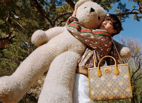 gucci teddy bear collection|Gucci teddy bear cushion.